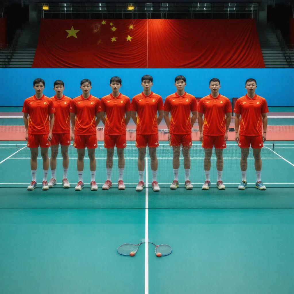 China national badminton team